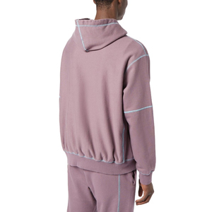 Wholesale Branded 100% Pure Cotton Unisex Hoodie Custom Winter <b>Fleece</b> Pullover <b>Thermal</b> for Men and Women Solid Man's Hoodie - Product Image 3