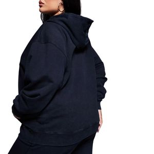 Sweat à capuche grande taille à séchage rapide pour femmes, manches longues, léger, respirant, pull-over, haut de sport doux, couleurs personnalisées - Product Image 6