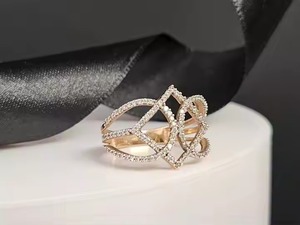 Anillo de boda de Plata de Ley 925 de lujo personalizado, chapado en oro de 18 quilates, estilo clásico, joyería de compromiso de alta calidad para mujer - Product Image 5
