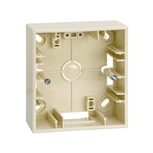 Scatola con superficie avorio per un oggetto (Simon 27 Play 2700751-031) - Product Image 1