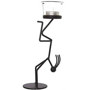 Colección de Portavelas de Hierro Estilo Deportivo para Mujer, Portavelas para Decoración del Hogar y Oficina, Eventos de Boda, Decoración en Grandes Cantidades - Product Image 1