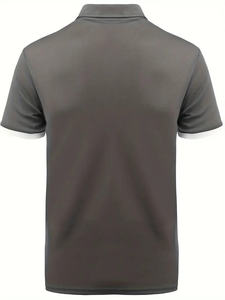 Personnalisé doux 100% coton hommes pour polos respirant col montant imprimé décontracté cravate-teinture conception grande taille golf style décontracté - Product Image 3