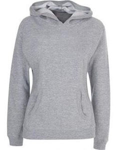 Sweat à capuche coupe ample à épaules tombantes avec poche technique teint en plaine pour l'hiver. Pull lourd 500gsm de haute qualité - Product Image 4