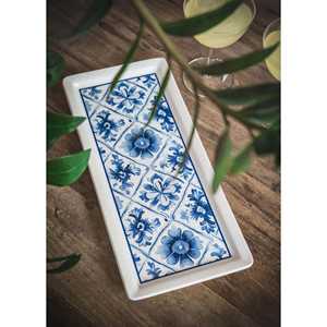 Odore Di Limone Plato Decorativo Rectangular 35x16 cm ODL0007 Servicio Perfumado Limón - Product Image 1