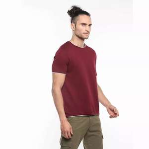 เสื้อยืดผ้าฝ้าย 100% น้ำหนัก 230 กรัม แบบยูนิเซ็กซ์ ระบายอากาศได้ดี เนื้อผ้านุ่ม เรียบง่าย สีพื้น สำหรับผู้ชาย - Product Image 4