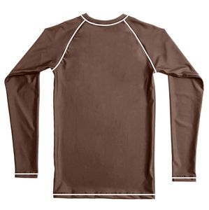 Vêtements de surf pour hommes personnalisés, vêtements de bain, protection solaire, manches courtes, combinaisons de plongée, chemises de compression à séchage rapide, rashguard BJJ MMA - Product Image 4