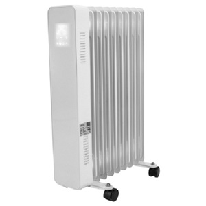 Calentador Eléctrico de 9 Aletas, 2000W, Radiador de Aceite Blanco, Control Remoto, Calentamiento Rápido con Ahorro de Energía, Enchufe Europeo 220V para Calefacción del Hogar - Product Image 1