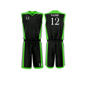Ensemble de vêtements d'équipe de basket-ball pour hommes Derniers shorts en jersey personnalisés et uniformes Plus Size Techniques respirantes et imprimées - Product Image 5