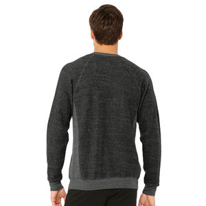 Sweatshirts confortables en coton 100% avec logo personnalisé pour hommes Vente en gros de pullovers unis personnalisés - Product Image 2