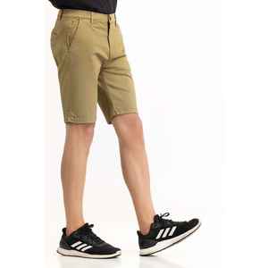 Pantalones Cortos de Baloncesto Estilo Urbano Color Caqui, Talla XXS, Cintura Media, Largura hasta la Rodilla, Poliéster, Técnica de Teñido Liso, Logotipo MN-SHT-SS23-003 B - Product Image 4