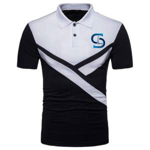 Vente en gros de polos en coton et soie avec logo brodé pour hommes T-shirts polo de golf uni de haute qualité Chemise polo personnalisée pour hommes - Product Image 3