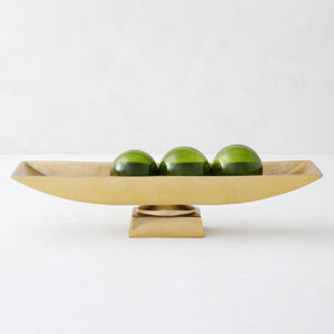 Cuenco elegante para servir chocolate, cuenco de soporte de diseño hecho de cuenco decorativo de Metal para decoración del hogar - Product Image 4