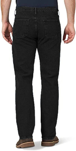 <b>Black</b> Men's Denim Jeans Regular Fit <b>Stretch</b> <b>Trousers</b> High Quality Quick Dry Anti-Wrinkle Spandex/Cotton All Seasons Casual - Product Image 5