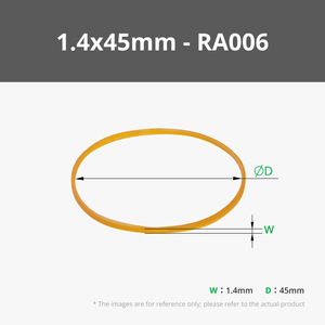 ยางรัด (ยางซีล) พร้อมบริการตัดตามสั่ง สีเหลือง/ดำ/สีธรรมชาติ จำนวน 50/100 ชิ้น - Product Image 6