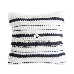 ITHL Decorative Bohemian Home Decor Multi Design Cotton Cushion Cover Handwoven Indoor-Outdoor Geometric <b>Throw</b> <b>Pillow</b> Cover - Product Image 3