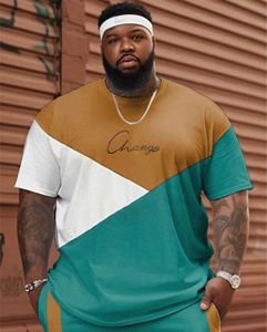 Verano 2026 nuevo conjunto corto personalizado para hombre, camiseta de manga corta con cuello redondo y conjunto corto de dos piezas, conjuntos transpirables cómodos - Product Image 5