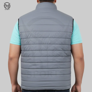 Chaleco Acolchado con Cierre, Invierno, Ecológico, Transpirable, Secado Rápido, 100% Poliéster, Ropa Exterior para Hombre, Servicio OEM 2025 - Product Image 4
