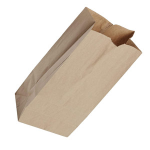 40 đếm Túi giấy Kraft Nâu thân thiện với môi trường có thể tái chế túi thực phẩm bằng bìa cứng có thể phân hủy sinh học cho các bữa tiệc văn phòng trường học - Product Image 5