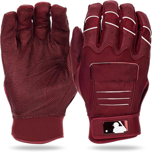 Gants de frappe de baseball en cuir au design personnalisé, équipement d'entraînement, prix, fabricant pakistanais - Product Image 4