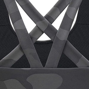 Sujetador Deportivo Personalizado para Mujer, Talla Grande, Sin Costuras, Cintura Alta, Transpirable, Secado Rápido, Elástico en Cuatro Direcciones, Diseño Sólido, Nailon - Product Image 3