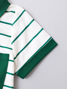 Ensemble de vêtements pour garçons en gros pour l'été, 2 pièces, T-shirt à manches courtes, 100% coton, personnalisable, haute qualité - Product Image 4