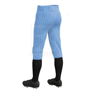 Pantalons de baseball pour hommes à prix de gros, pour usage extérieur, vêtements de sport, vêtements de baseball, en coton, personnalisables - Product Image 6