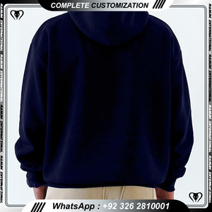 Logo OEM personnalisé marque privée vêtements de jogging lourds pour hommes hiver coton biologique sport gym entraînement récolte sweat à capuche pour hommes - Product Image 6