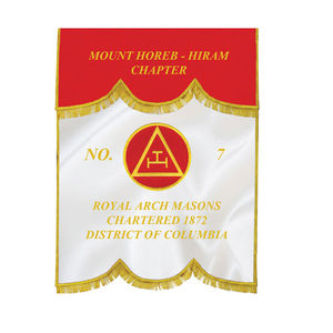 High Quality Masonic OES Banners Hat Crown <b>Flags</b> - Product Image 3