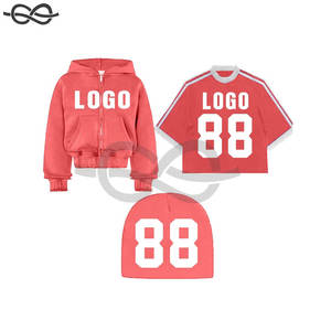 High Quality Streetwear Boxy T-Shirt with <b>Rhinestone</b> Washed Print Oversized Heavyweight Mens Hoodies Soft Cotton Blend Beanies - Product Image 4