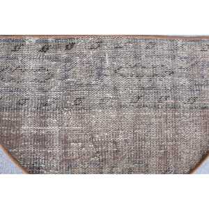 พรมวินเทจสไตล์ตุรกี ขนาด 2.5x1.5 ฟุต สีเทา พรมลายตะวันตกเฉียงใต้ - Product Image 5