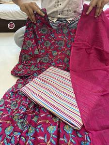 ชุดเดรสดีไซน์เนอร์สไตล์ลำลองแบบอินเดีย ผ้าโมดอล วิสโคส เรยอน ตัดเย็บกึ่งสำเร็จรูป ให้ลุคหรูหรา - Product Image 5