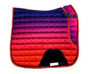 Selle de cheval classique de couleur personnalisée, en coton mélangé durable, sangles renforcées en polycoton, rembourrage en coton, accessoire d'entraînement - Product Image 1