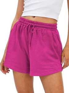 Venta al por mayor de pantalones cortos de verano personalizados Pantalones cortos para damas Casual Mujer Pantalones cortos de algodón Color sólido - Product Image 6