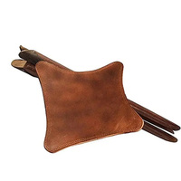 Nouvelle arrivée Portable Skin Friendly Tabouret pliant en toile Siège de camping en plein air Chaise triangulaire en hêtre à vendre