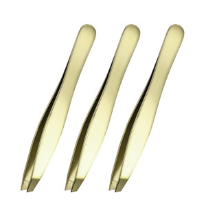 ชุดแหนบถอนคิ้วแหนบปลายเอียงตามหลักสรีรศาสตร์แหนบถอนคิ้วสแตนเลสสำหรับแต่งคิ้ว - Product Image 3