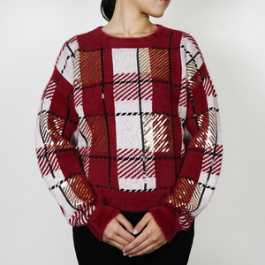 Pull de qualité supérieure femmes automne hiver lâche tricoté nouvelle couleur différentes femmes chandails en gros femmes chandails - Product Image 3