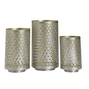 Porte-bougies votives en métal au design élégant et très vendu pour les mariages, les fêtes et les intérieurs chaleureux - Product Image 2