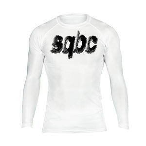 Camiseta de Compresión Unisex de Manga Corta con Protección Solar UPF 50+, Spandex/Poliéster 240g, para BJJ - Product Image 1