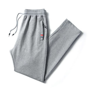 2022Best Quality Cotton <b>Trouser</b> Men <b>Trousers</b> Outdoor Wear Pants Custom Made Size OEM Designs Casual Fleece Flat Front - Product Image 3