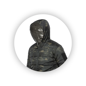 Chaqueta de caza de invierno de talla grande, equipo de caza impermeable para exteriores, chaqueta de caza de tela de lona transpirable con logotipo personalizado - Product Image 3