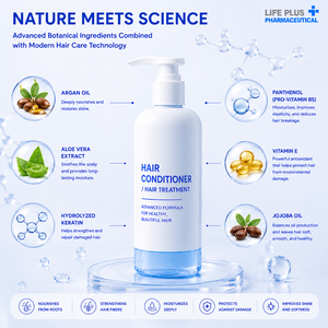 Après-shampoing hydratant pour tous types de cheveux à l'acide hyaluronique, usage unisexe adulte - Product Image 4