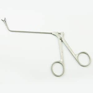 Pinces à biopsie nasale manuelles incurvées à 70 degrés en acier inoxydable, double action, ensemble d'instruments avant-arrière, sécurité MOL - Product Image 3