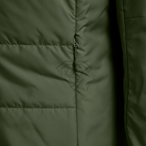 Veste matelassée légère pour homme sur mesure, de haute qualité, en nylon et polyester, pour l'hiver, en plein air, veste matelassée pour homme OEM - Product Image 5