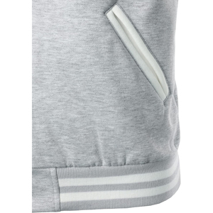 Vente chaude hommes veste universitaire col montant haute rue hiver 2025 à la mode personnalisé hommes vestes - Product Image 5