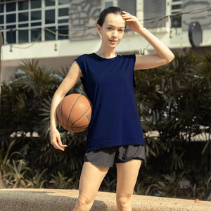 Ultifresh Sporty Performance Sports Unisexe Singlet 100% Polyester Respirant Évacuation de l'humidité Absorption de la transpiration 3D Tricoté ODM XL - Product Image 5