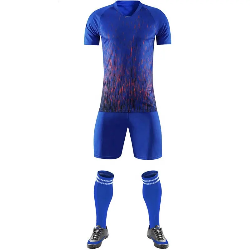 Großhandel Hochwertige wettbewerbs fähige Preis Fußball Team Uniformen Custom ized Sports Wears Fußball Trikot Set