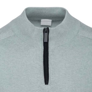 เสื้อออกกำลังกายมีซิปสำหรับผู้หญิงเสื้อเล่นสโนว์บอร์ดมีซิป1/4ขนแกะเฮฟวี่เวท - Product Image 2