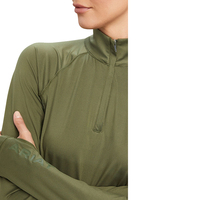 Chemises équestres pour femmes de haute qualité 1/4 Zip respirant chemises d'équitation couches de Base pour dames vêtements Jodhpur & culottes