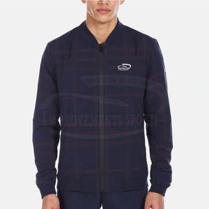 Chaqueta Bomber XL personalizada para hombre al por mayor, nuevo diseño de alta calidad, estilo informal de invierno, cierre de cremallera, personalice su propia tela - Product Image 1