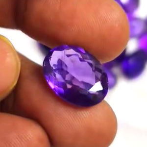 38 Pcs of Natural Amethyst 14-18mm Oval Cut 357 Cts Lot Iroc Sales High Quality Amethyst Facet Loose Gemstone for <b>Jewellery</b> - Product Image 4